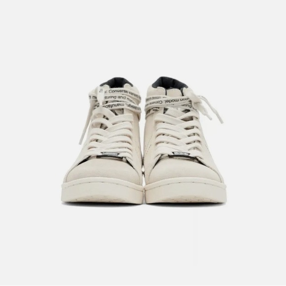 Converse x Midnight Studios Pro Leather Mid Off-White Size 6.5 US MEN 8 US WM - Picture 3 of 5